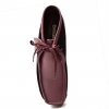 British Collection"New Castle"- Plum Leather and Black Suede