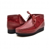 British Collection"New Castle"- Cherry Leather and Suede