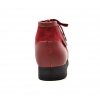 British Collection"New Castle"- Cherry Leather and Suede