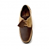 British Collection "Bristols" Tan Suede and Brown Leather