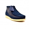 British Collection "Walkers"-Navy Suede and Leather