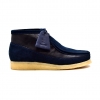 British Collection "Walkers"-Navy Suede and Leather