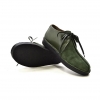 British Collection "Kingston," Green Suede/Green Lthr Split-Toe