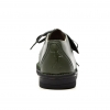 British Collection "Kingston," Green Suede/Green Lthr Split-Toe