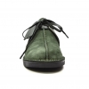 British Collection "Kingston," Green Suede/Green Lthr Split-Toe