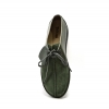 British Collection "Kingston," Green Suede/Green Lthr Split-Toe