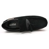 British Collection King Old School Slip On Black Suede Shoes