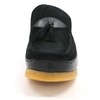 British Collection King Old School Slip On Black Suede Shoes