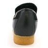 British Collection King Old School Slip On Black Suede Shoes