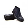 Classic Playboy "Classic" Wingtip Navy Leather-TPR