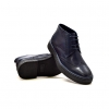 Classic Playboy "Classic" Wingtip Navy Leather-TPR