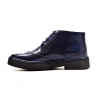 Classic Playboy "Classic" Wingtip Navy Leather-TPR