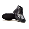 Classic Playboy "Classic" Wingtip Black Leather-TPR