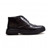 Classic Playboy "Classic" Wingtip Black Leather-TPR