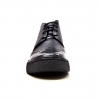 Classic Playboy "Classic" Wingtip Black Leather-TPR