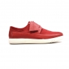 British Collection "Westminster" Red Leather and Suede