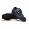 British Collection "Westminster" Navy Leather and Suede