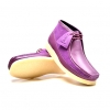 British Collection "Walkers"-Purple Leather and Suede