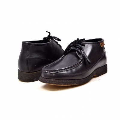 British Collection Knicks Black Leather and Black Sole