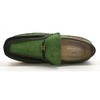 British Collection Power Old School Slip On Green/Brown Shoes