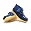 British Collection "Walkers"-Navy Leather and Patent