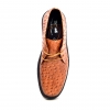 Classic Playboy "Cognac" Ostrich Leather