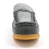 British Collection Power Old School Slip On Grey Suede Shoes