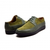 British Collection "Westminster" Olive Green Leather and Suede