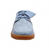 British Collection "Westminster" Sky Blue Leather and Suede