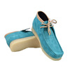 British Collection "Walkers"-Aqua Suede and Leather