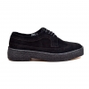 British Collection Wingtip Black Suede