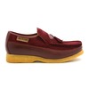 British Collection King Old School Slip On Burgundy Su/Le shoes