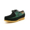 British Collection Crown-Green Suede/Black Suede