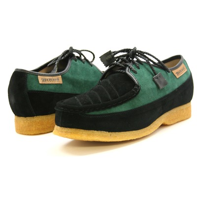 British Collection Crown-Green Suede/Black Suede