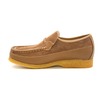 British Collection Power Old School Slip On Tan Leather/ Suede