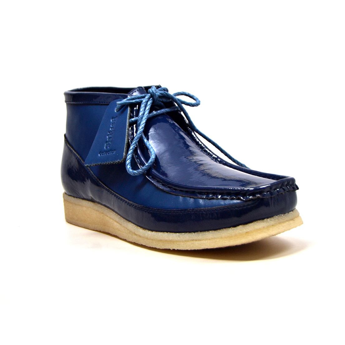 British Collection Walkers-Navy Leather and Patent [100100-33] - $170. ...